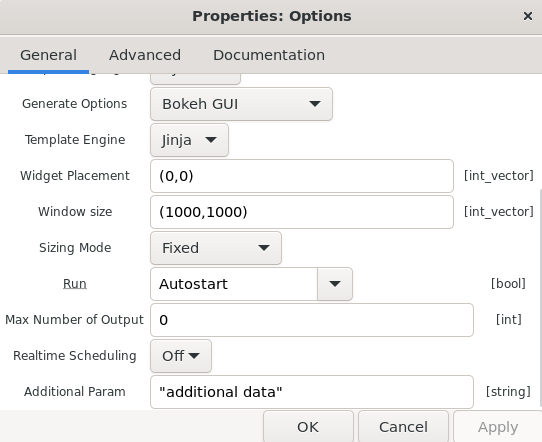 Additional Param with additional data