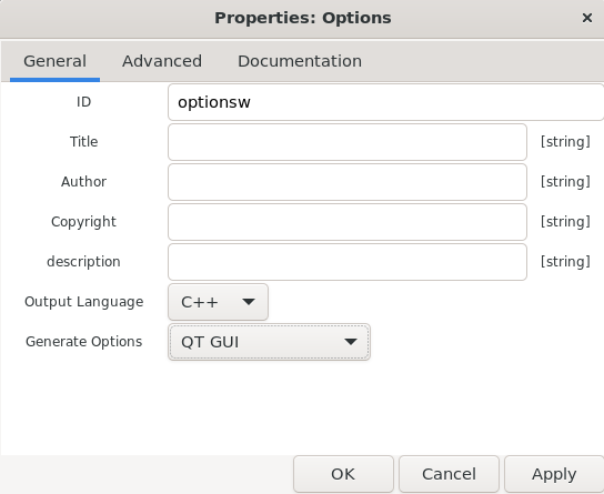 cpp output language